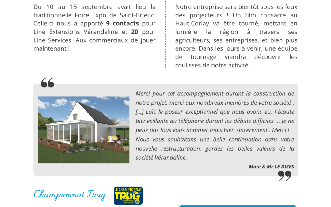 Newsletter du 23/09/24